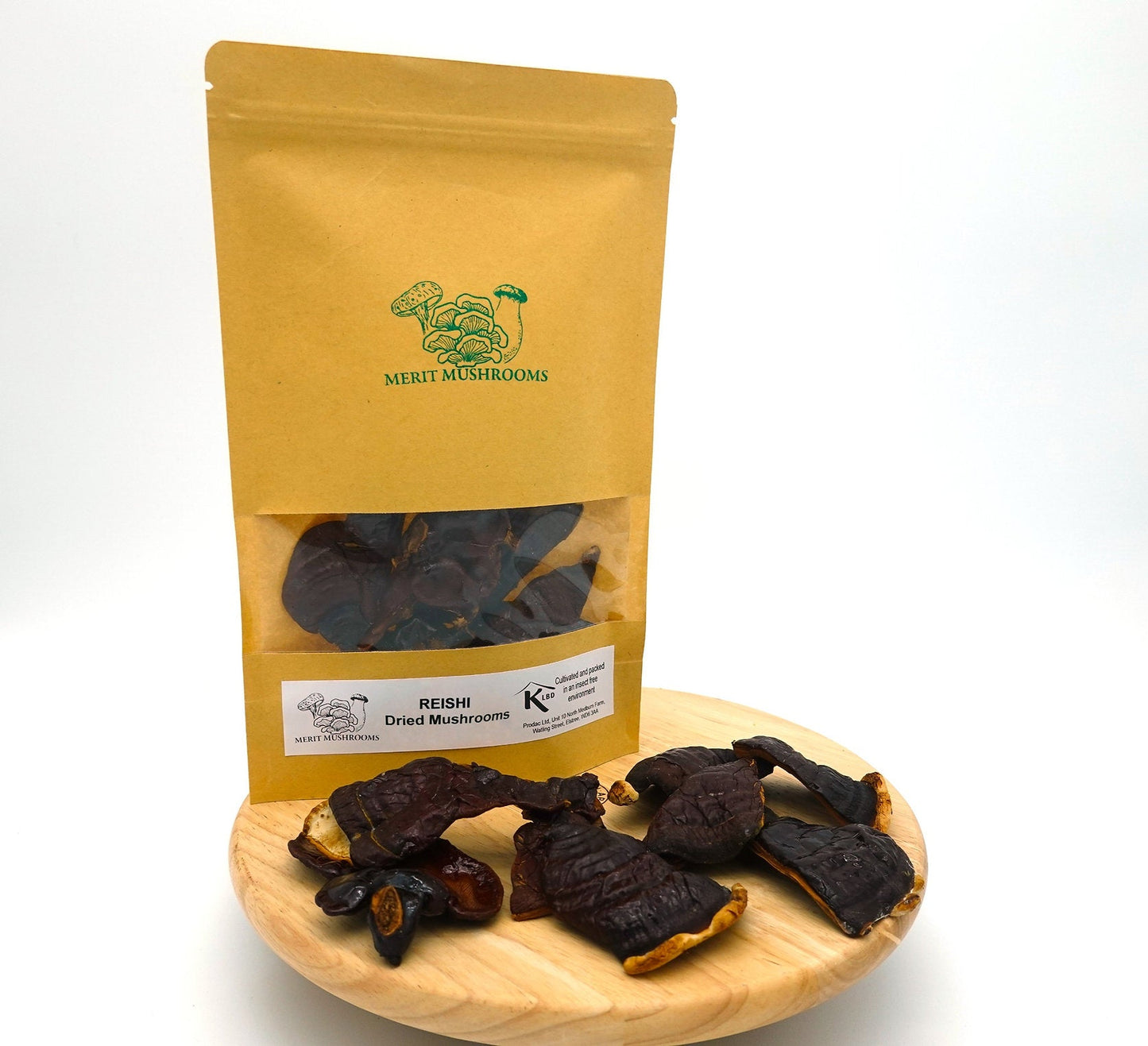 Dried Reishi Gourmet Mushrooms 25g